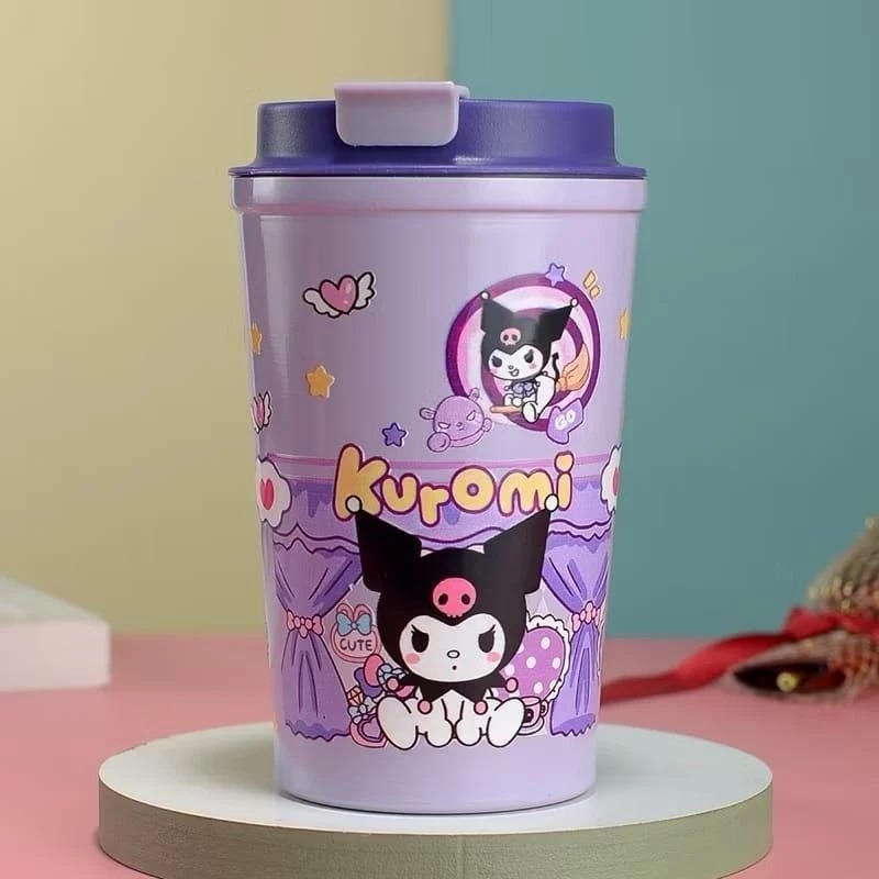 Tumblr Termos Karakter Sanrio 500ml - KUROMI (Termos Botol Air Minum) (SD-1239)