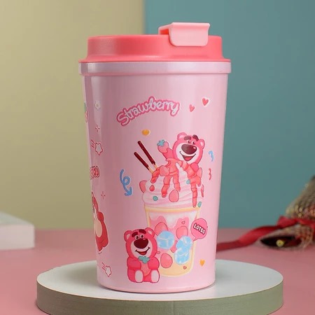Tumblr Termos Karakter Sanrio 500ml - KUROMI (Termos Botol Air Minum) (SD-1239)