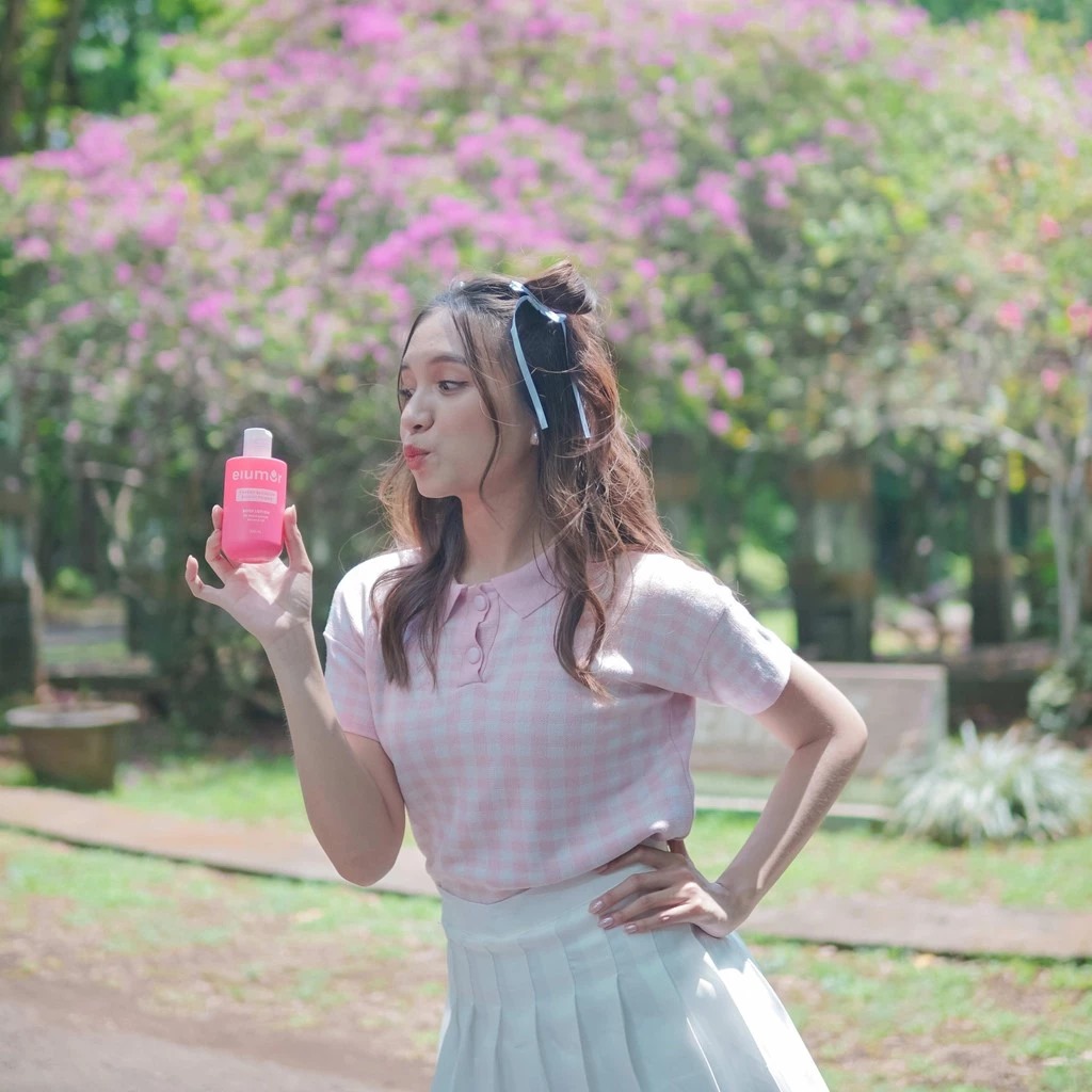 Elumor Body Lotion 200ml - Cherry Blossom Bright Power