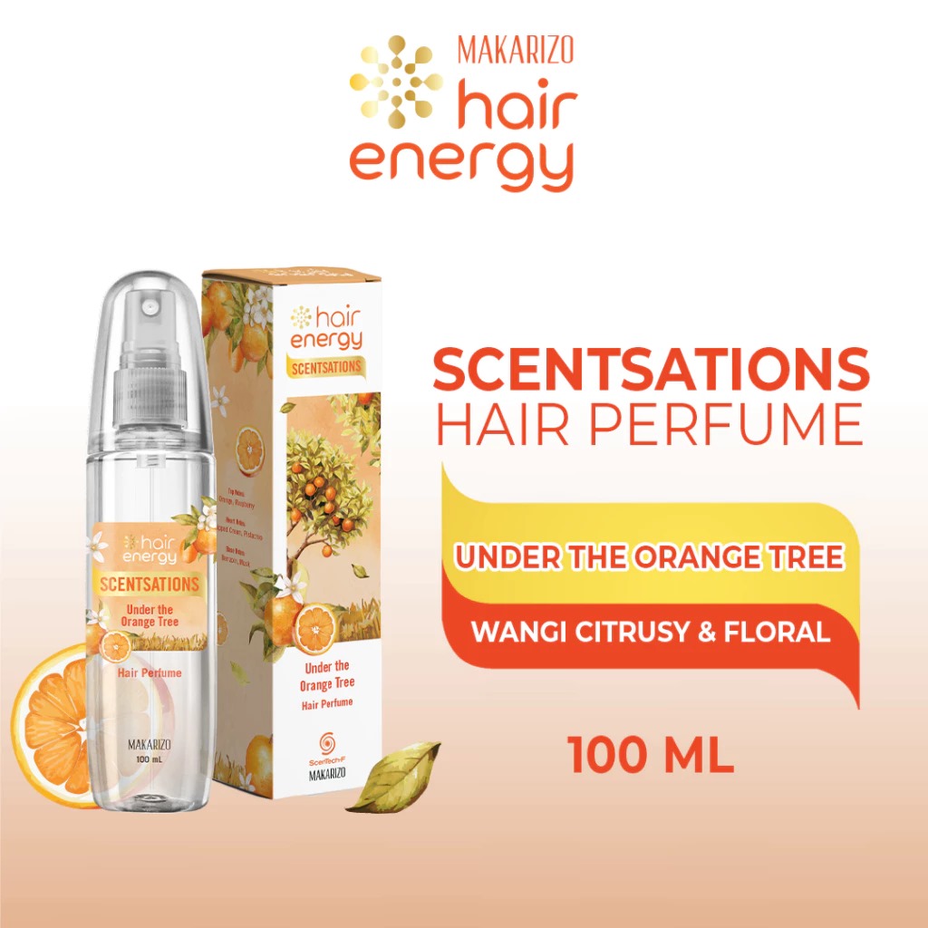 Makarizo Hair Energy Scentsations Hair Perfume 100ml - Under The Orange Tree Makarizo Hair Energy Scentsations Hair Perfume 100ml - Under The Orange Tree