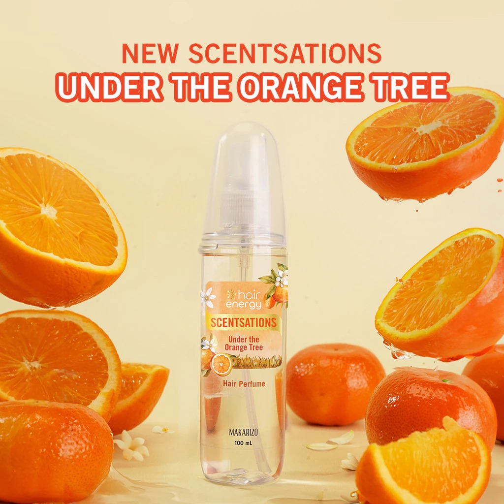 Makarizo Hair Energy Scentsations Hair Perfume 100ml - Under The Orange Tree