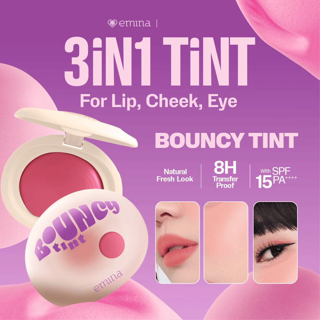 Emina Bouncy Tint 7.4gr - 02 Plush Popsicle