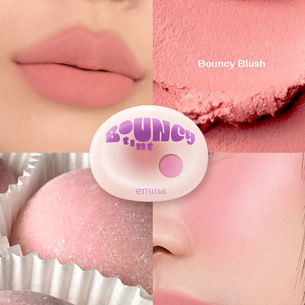 Emina Bouncy Tint 7.4gr - 06 Bouncy Blush Emina Bouncy Tint 7.4gr - 06 Bouncy Blush