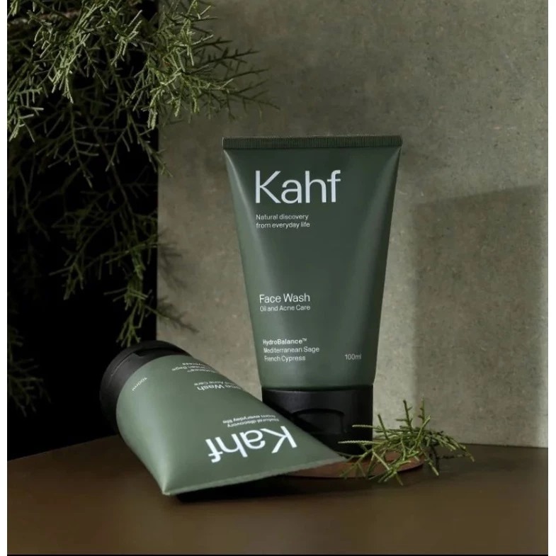 (PAKET ISI 3) Kahf Face Wash 100ml - Oil and Acne Care