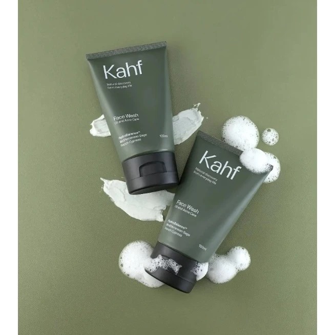 (PAKET ISI 3) Kahf Face Wash 100ml - Oil and Acne Care