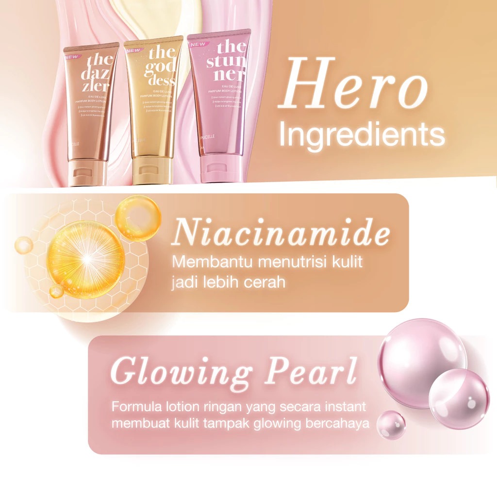 Pucelle Eau De Luxe Parfum Body Lotion 160ml - The Stunner