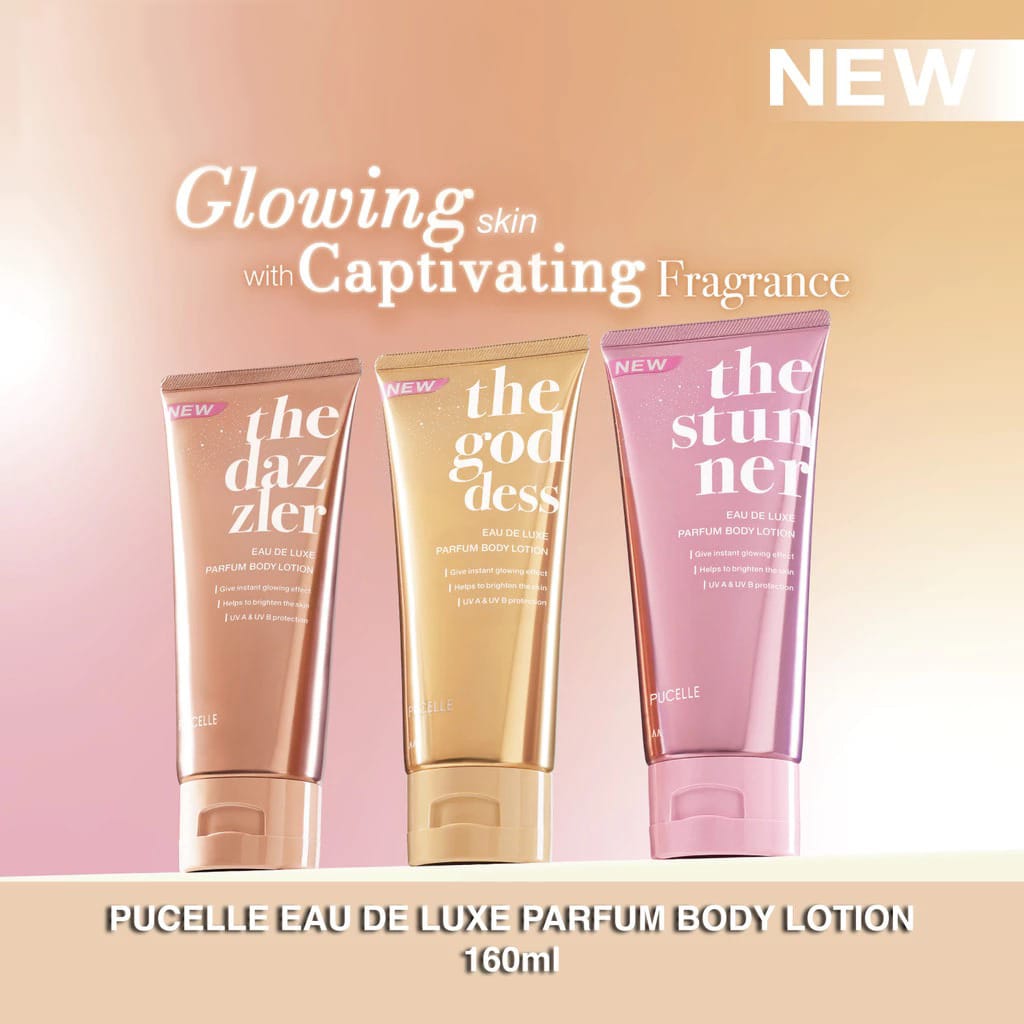 Pucelle Eau De Luxe Parfum Body Lotion 160ml - The Goddess