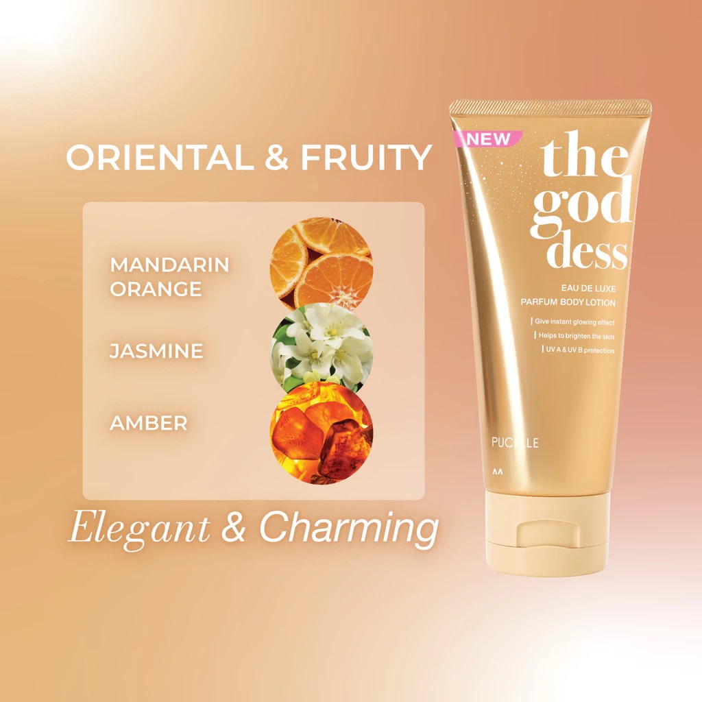 Pucelle Eau De Luxe Parfum Body Lotion 160ml - The Goddess