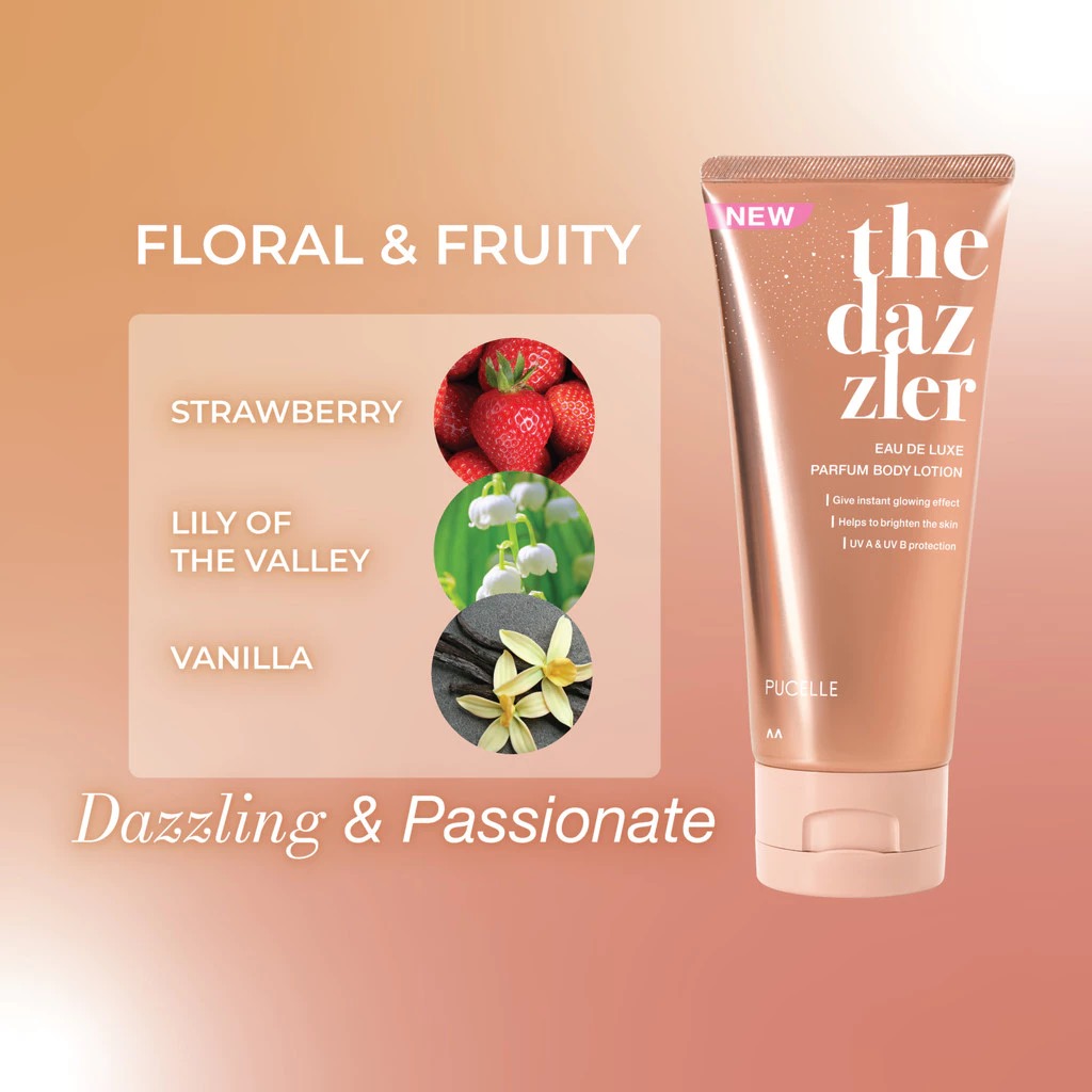 Pucelle Eau De Luxe Parfum Body Lotion 160ml - The Dazzler