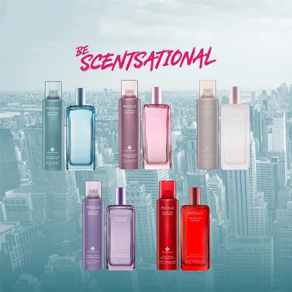 Pucelle Eau De Luxe Cologne 100ml - Dainty