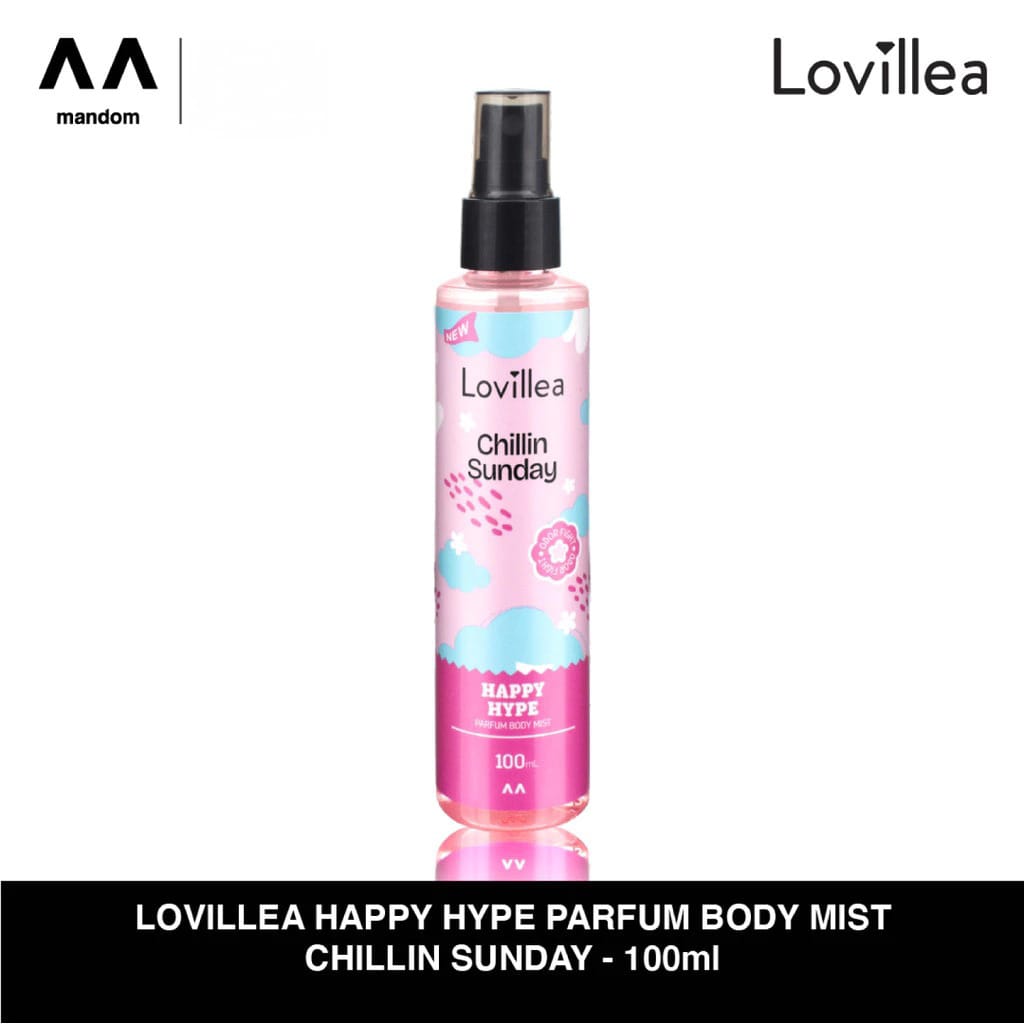 Lovillea Happy Hype Parfum Body Mist 100ml - Chillin Sunday Lovillea Happy Hype Parfum Body Mist 100ml - Chillin Sunday