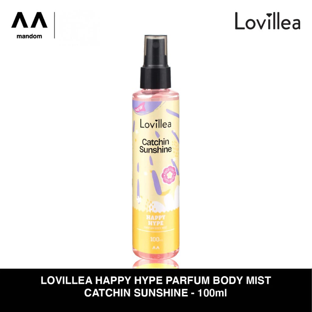 Lovillea Happy Hype Parfum Body Mist 100ml - Catchin Sunshine