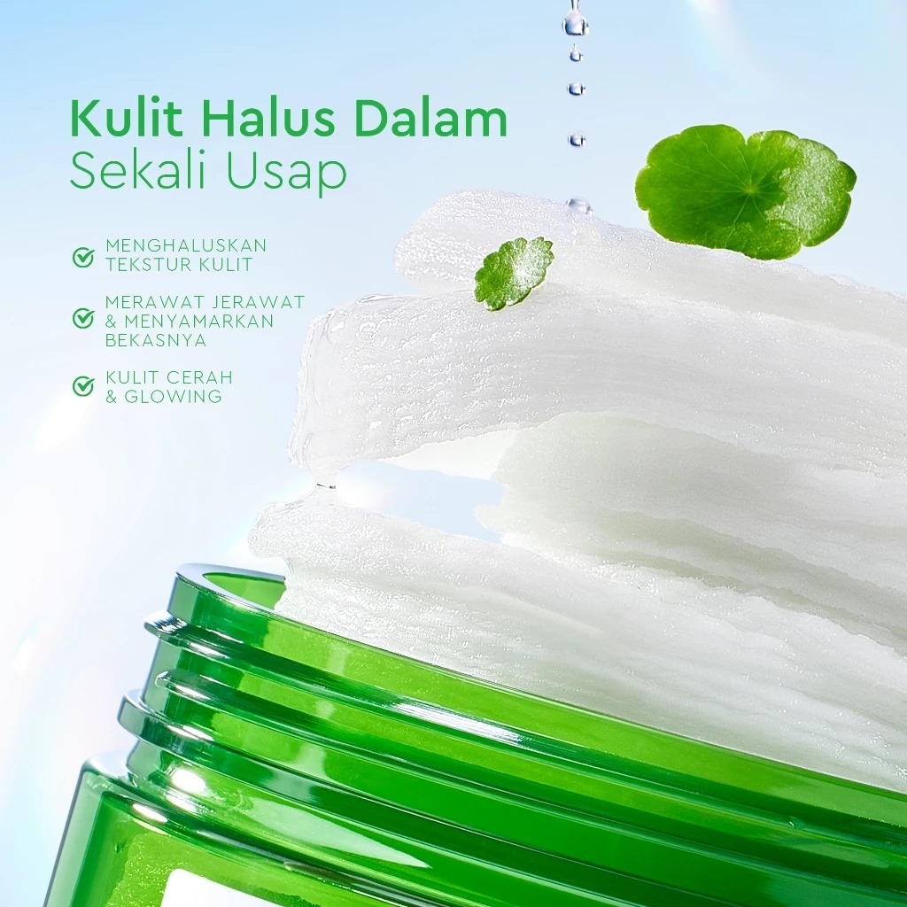 Glad 2 Glow Acne Pads - Centella Salicylic Acid Exfoliating 110gr (30pads)