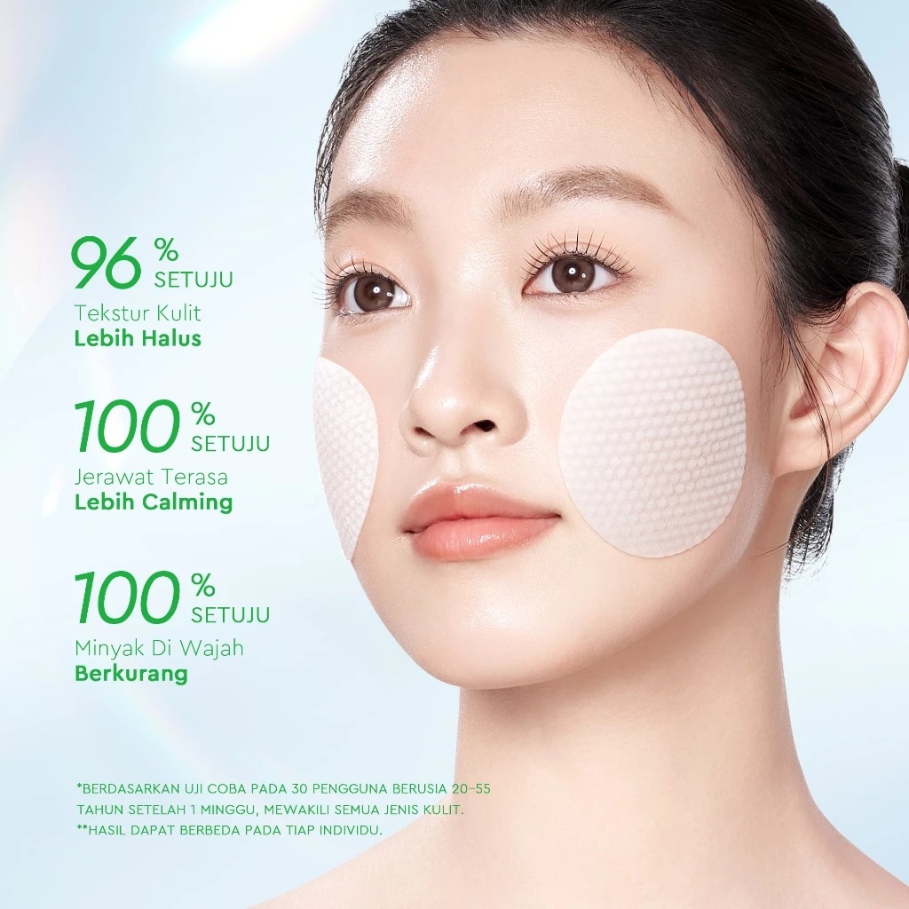 Glad 2 Glow Acne Pads - Centella Salicylic Acid Exfoliating 110gr (30pads)