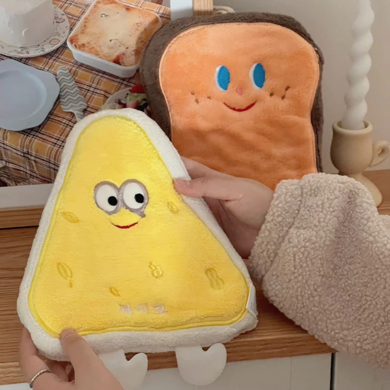 Handuk Tangan Mini Motif - DONAT (Lap Tangan / Serbet / Wash Cloth) (22cm x 17cm)