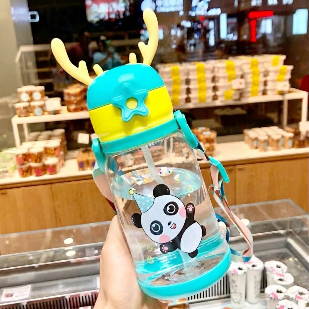 Botol Minum Tanduk Rusa + Tali 600ml - TOSCA