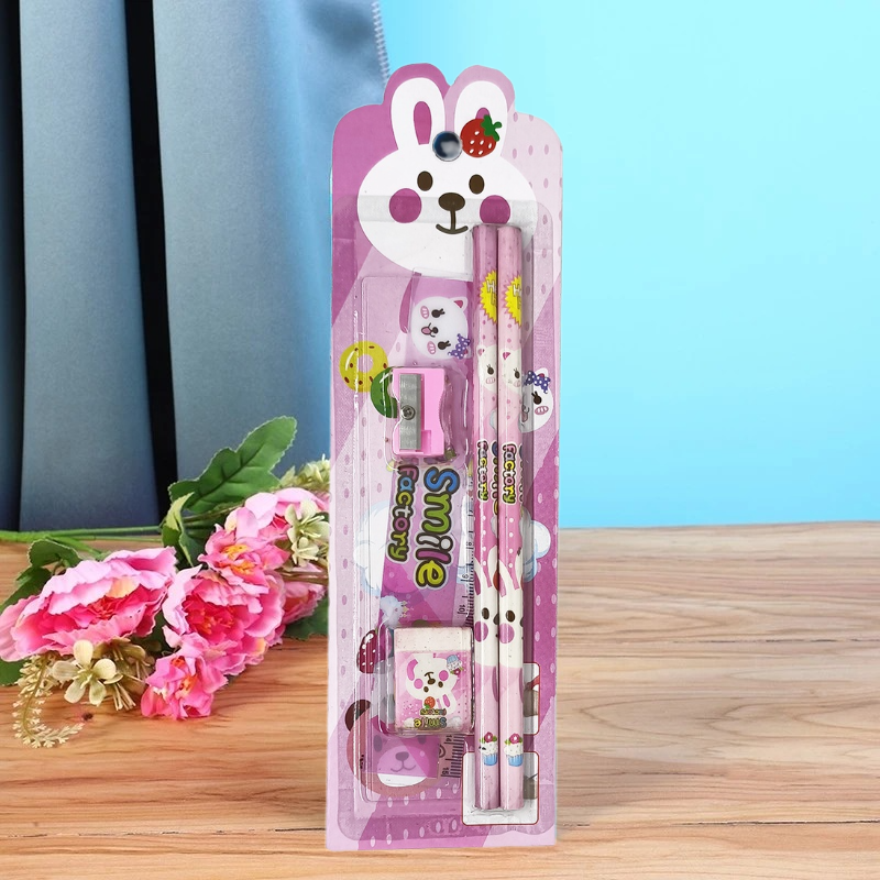 Alat Tulis Karakter Set Mini 5in1 - RABBIT