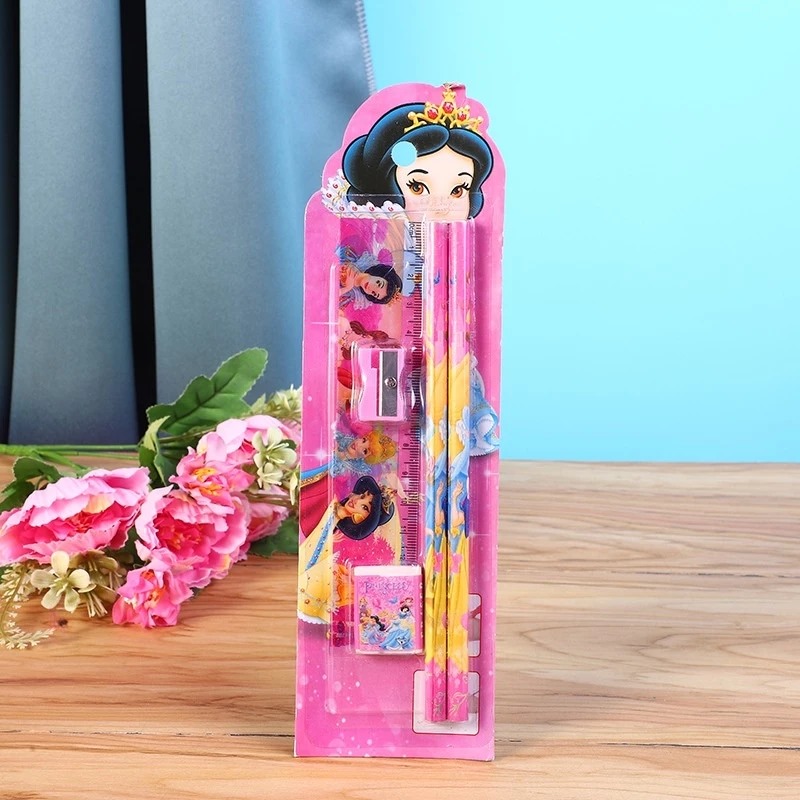 Alat Tulis Karakter Set Mini 5in1 - PRINCESS