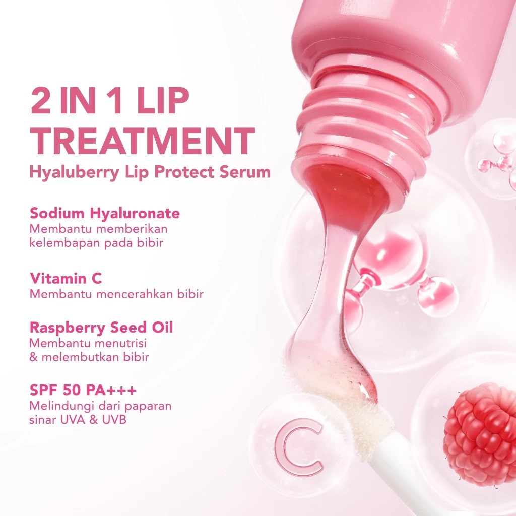 The Originote Hyaluberry Lip Protect Serum SPF50 PA+++ 10ml