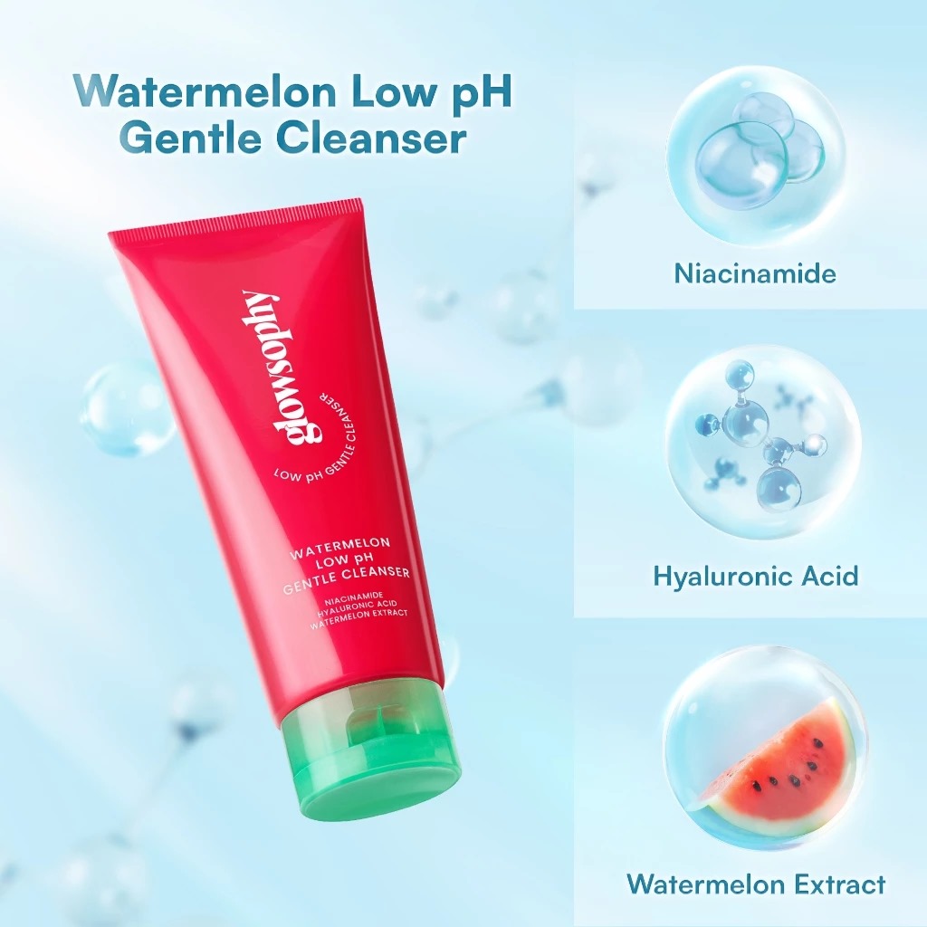 Glowsophy Watermelon Low pH Gentle Cleanser 120ml