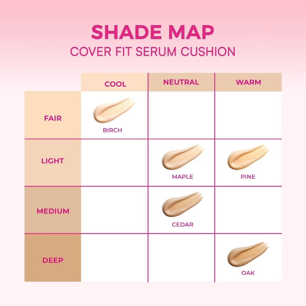 Glowsophy Cover Fit Serum Cushion 11gr - Maple