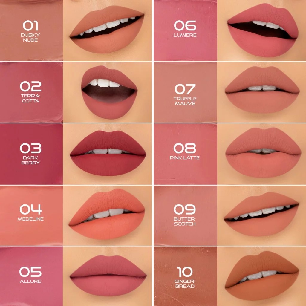 (PAKET ISI 12) Implora Urban Lipcream Matte 3.3gr - 19 Carolina (NEW)