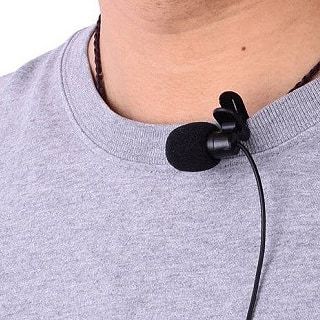 Clip On Mic - Microphone with Clip Jack 3.5mm
