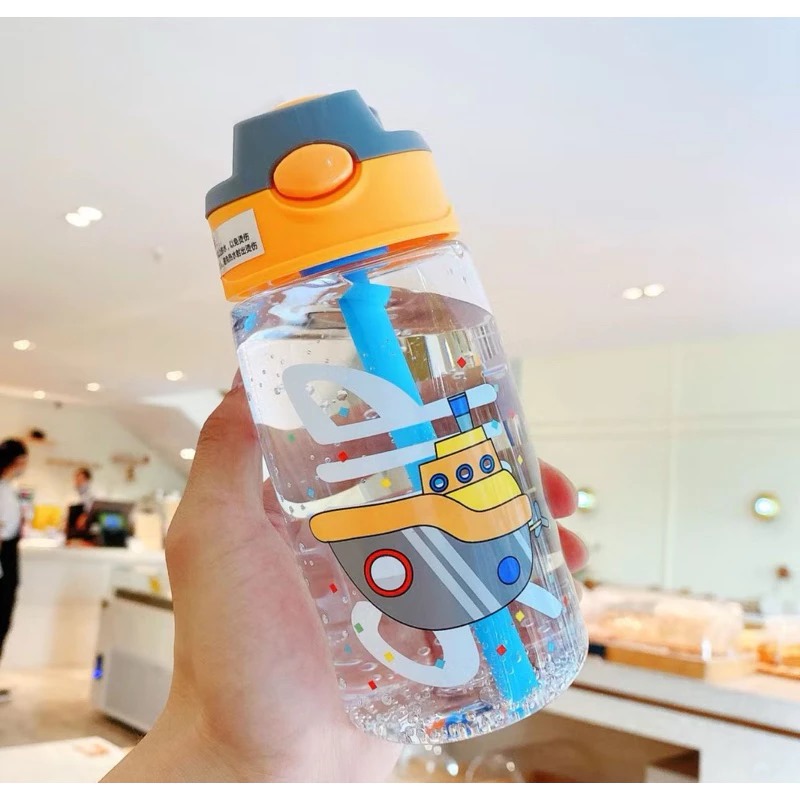 Botol Minum Warna Motif Transportasi 480ml - ORANGE (BZ 276) Botol Minum Warna Motif Transportasi 480ml - ORANGE (BZ 276)