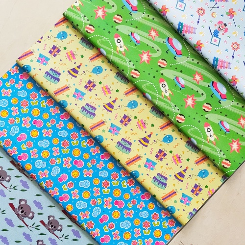 Kertas Kado Motif Fancy 65x45 cm (Gift Wrap) Kertas Kado Motif Fancy 65x45 cm (Gift Wrap)