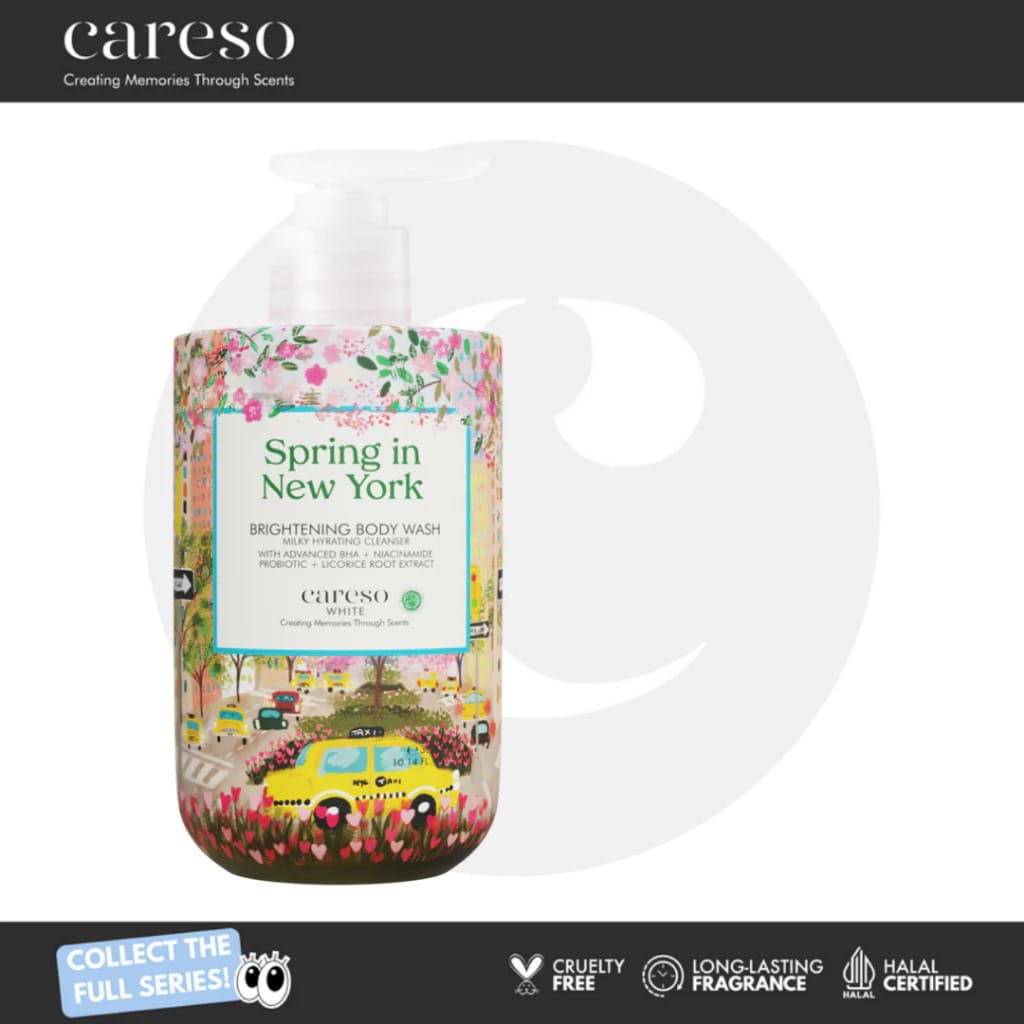 Careso Brightening Body Wash 300ml - Spring In New York