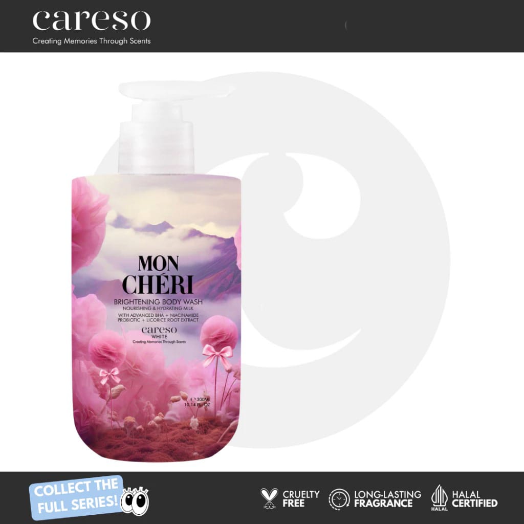 Careso Brightening Body Wash 300ml - Mon Cheri