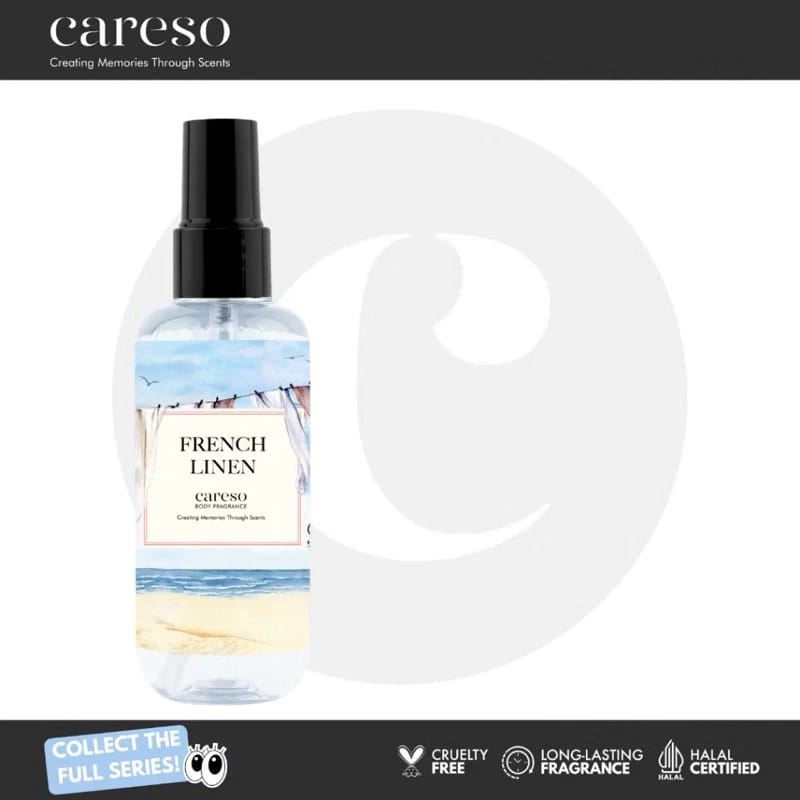 Careso Body Fragrance 100ml - French Linen Careso Body Fragrance 100ml - French Linen
