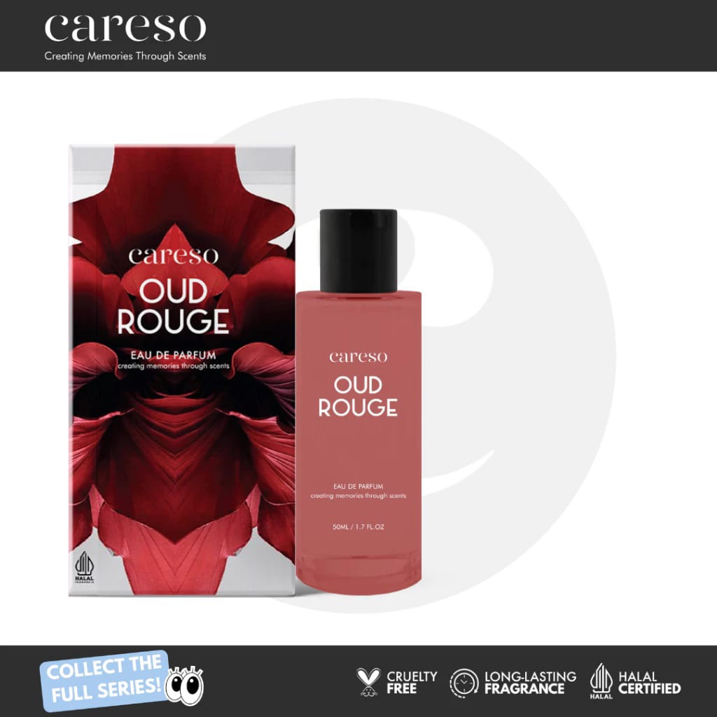 Careso Eau De Parfum 50ml - Oud Rouge Careso Eau De Parfum 50ml - Oud Rouge