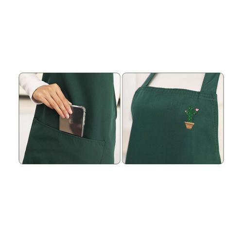 Celemek Masak Polos PVC Premium - HITAM (Apron Masak Anti Air)