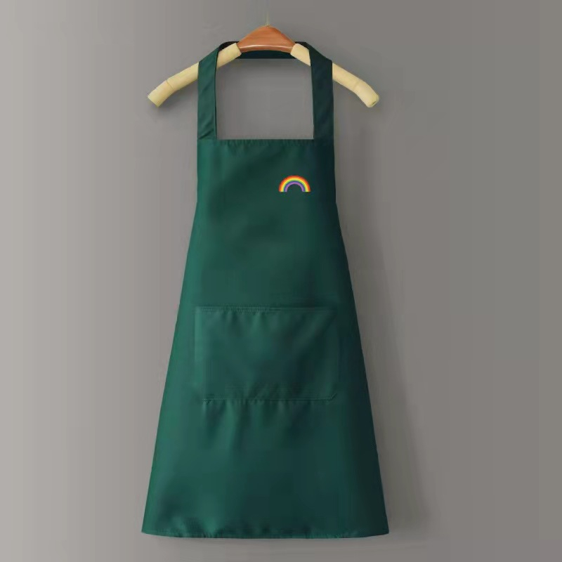 Celemek Masak Polos PVC Premium - HITAM (Apron Masak Anti Air)