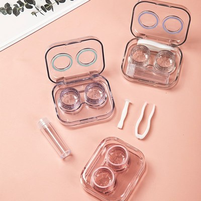 Tempat Softlens Bening + Jepitan - PINK (Wadah Soflens / Lensa Kontak dan Jepitan) Tempat Softlens Bening + Jepitan - PINK (Wadah Soflens / Lensa Kontak dan Jepitan)