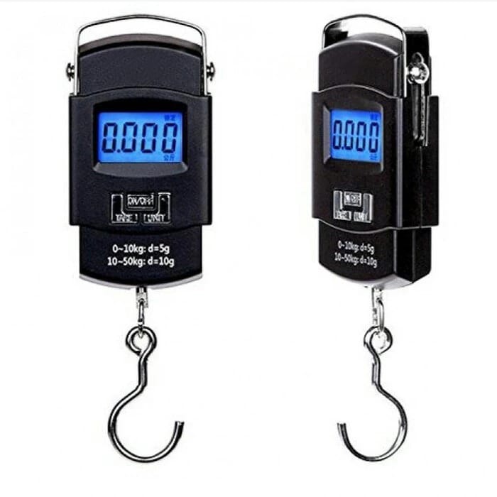 (NEW) Timbangan Gantung HITAM 50kg (WH-A08) - Portable Electronic Scale / Timbangan Digital
