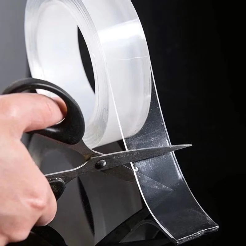 Nano Magic Tape 10Meter (Isolasi Bening Ajaib Double Tape)