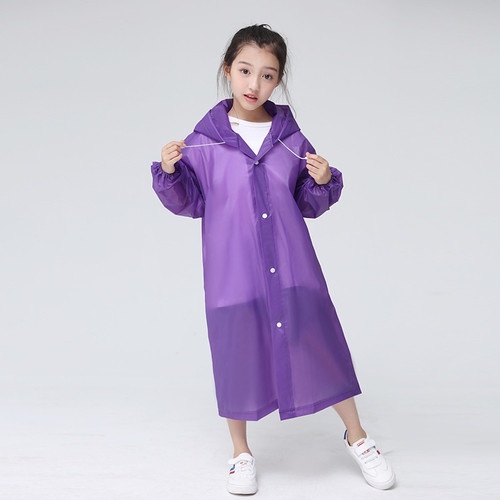Jas Hujan Ponco Eva ANAK - UNGU (Lightweight Raincoat) Jas Hujan Ponco Eva ANAK - UNGU (Lightweight Raincoat)