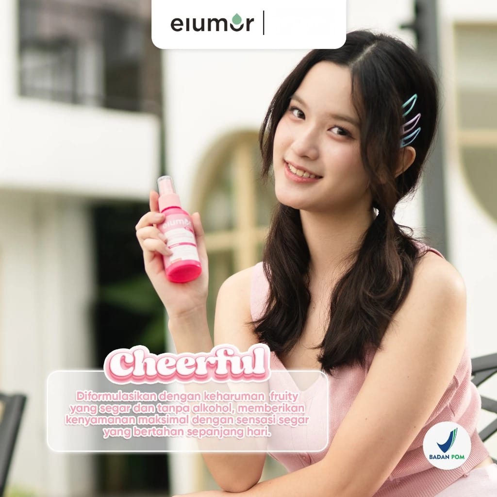 Elumor Brightening Deodorant Antiperspirant 100ml - Cheerful