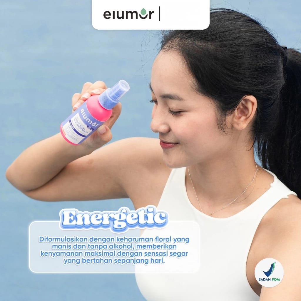 Elumor Brightening Deodorant Antiperspirant 100ml - Cheerful