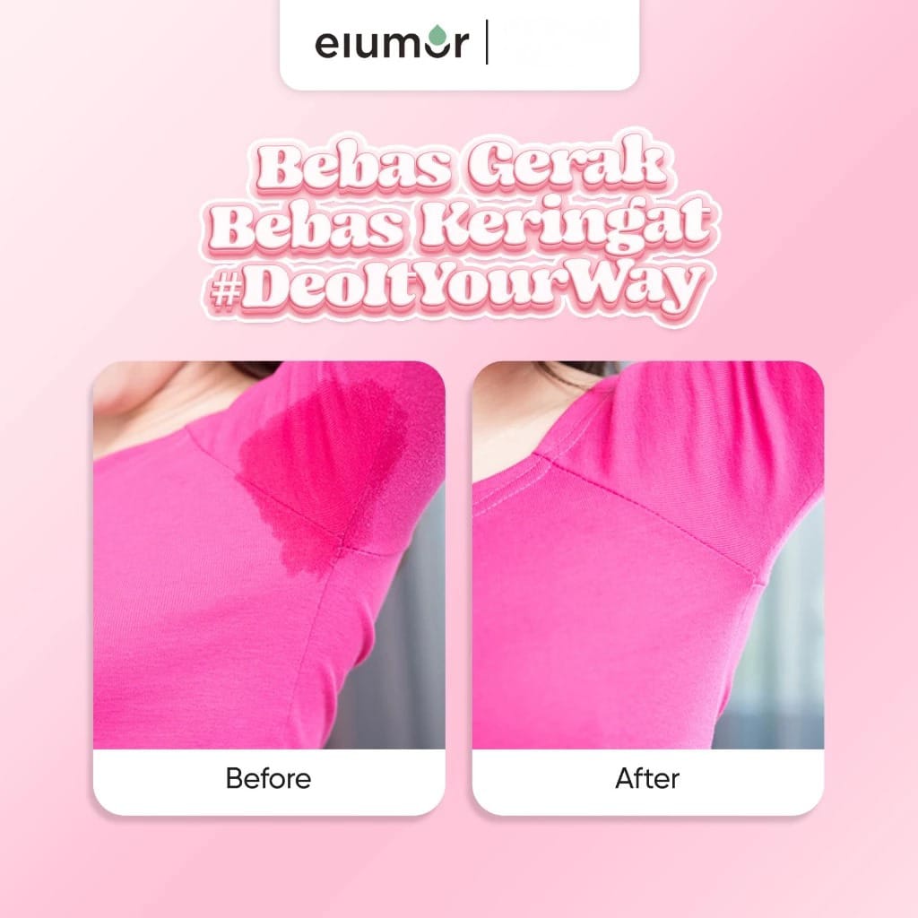 Elumor Brightening Deodorant Antiperspirant 100ml - Cheerful