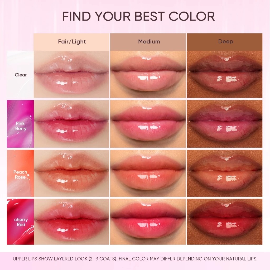 Skintific Brightening Lip Serum 6.5ml - Cherry Red