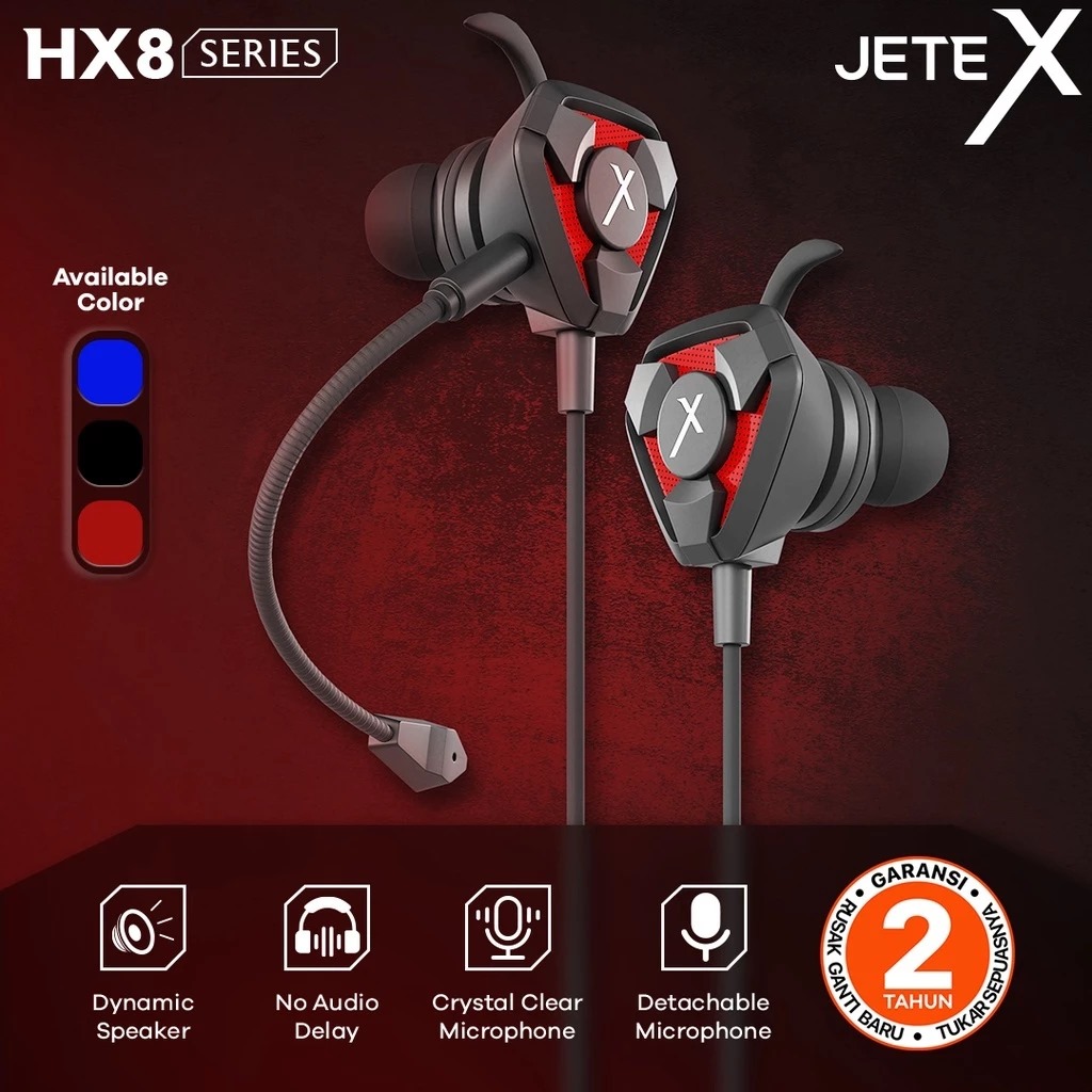 JETE X Earphone Gaming HX8