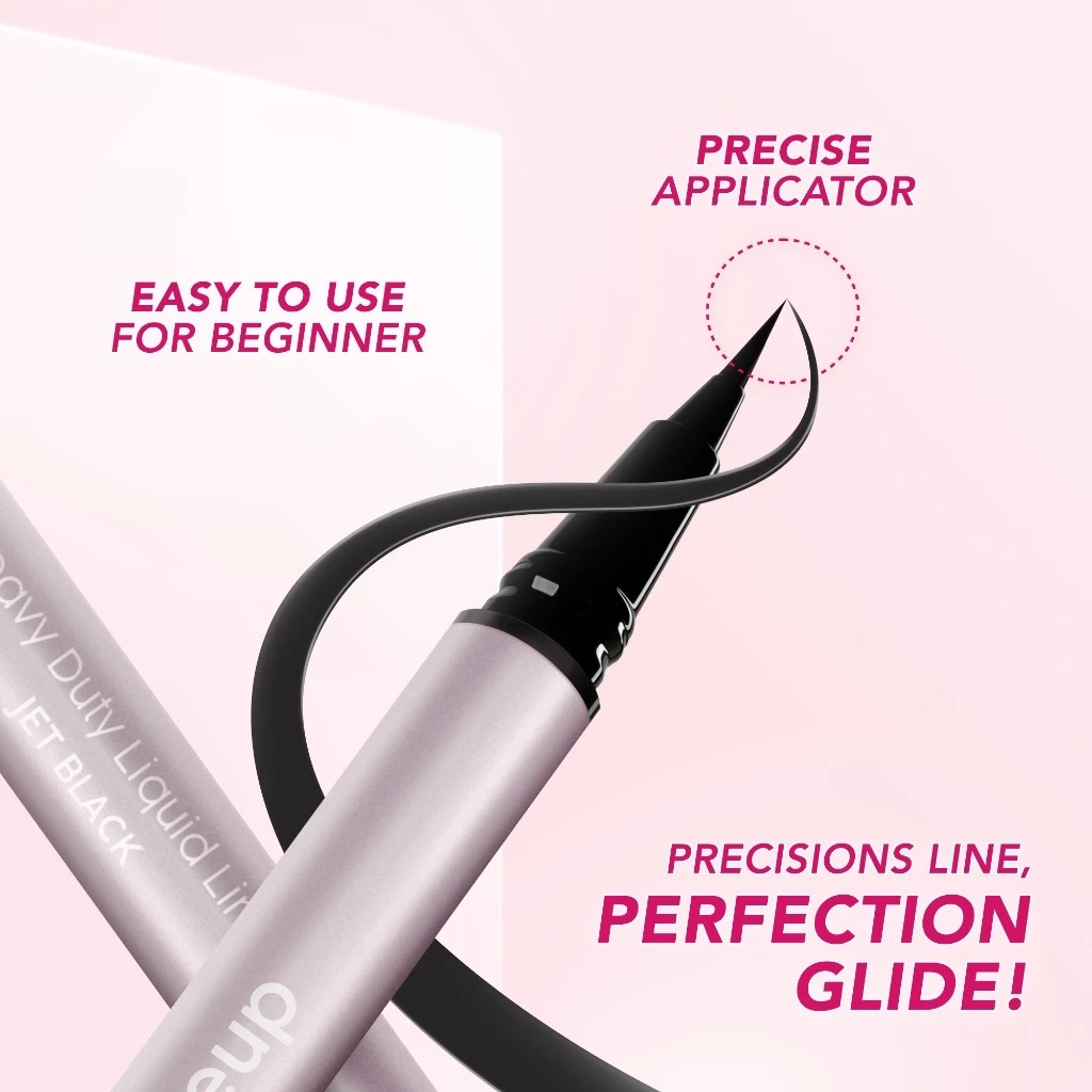 Sea Makeup Heavy Duty Liquid Liner 0.5ml - Jet Black