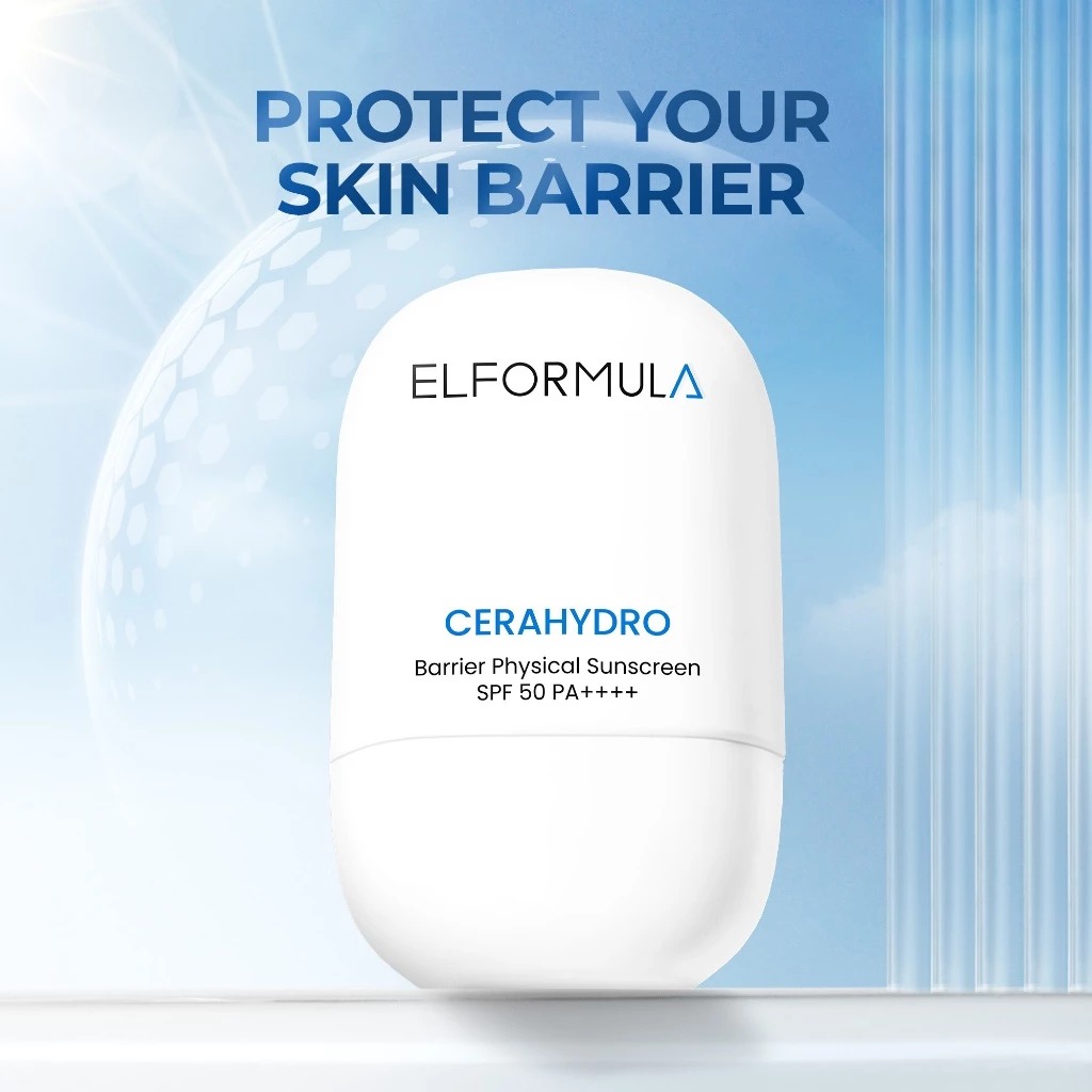 Elformula CeraHydro Barrier Physical Sunscreen SPF 50 PA++++ 30ml