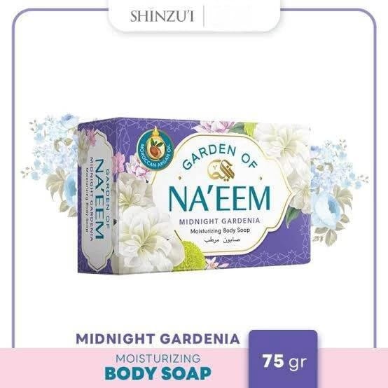 Garden Of Naeem Moisturizing Body Soap 75gr - Midnight Gardenia