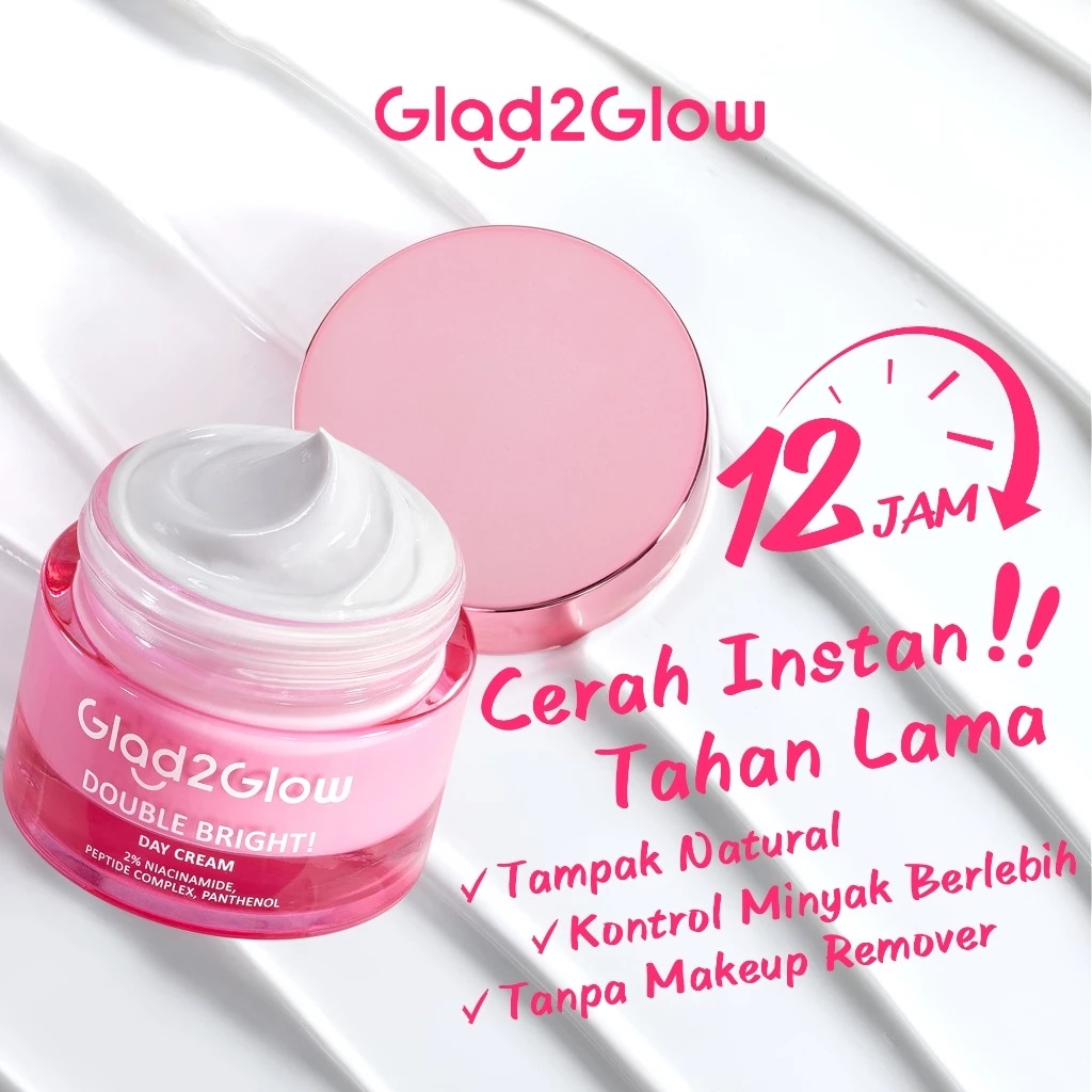 Glad 2 Glow Double Bright Day Cream 30gr