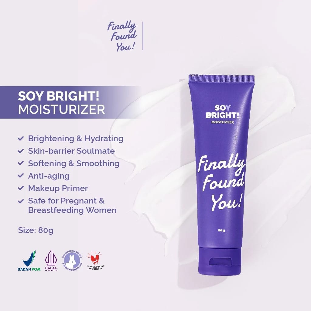 Finally Found You! Soy Bright Moisturizer 80gr