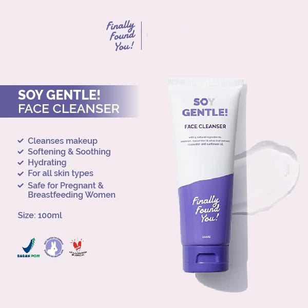 Finally Found You! Soy Gentle Face Cleanser 100ml